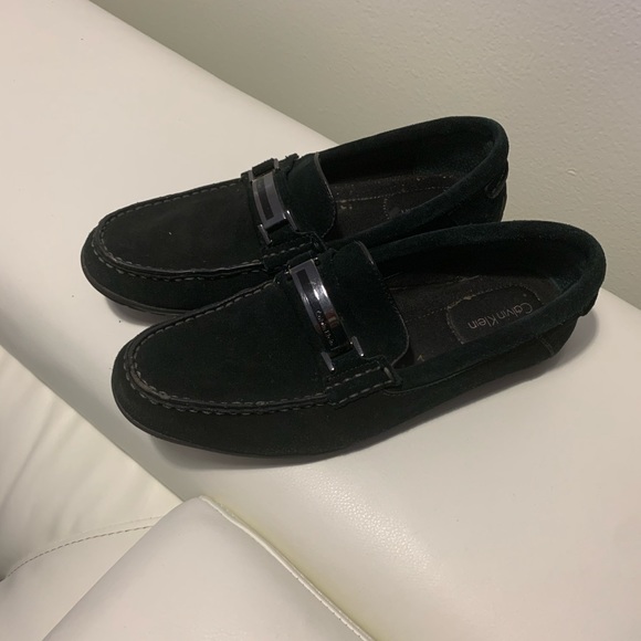 calvin klein loafers mens